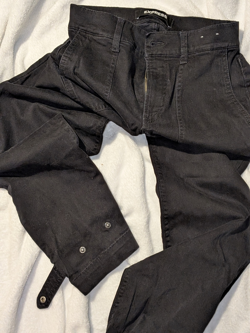 Express Black Straight Leg Pants